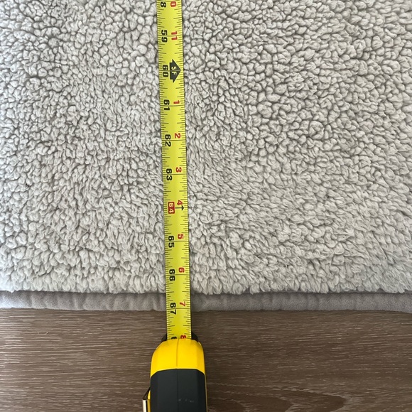 UGG Sherpa Reversible Throw Blanket | Cream Taupe | Cozy Plush | 50x68 - Picture 5 of 5